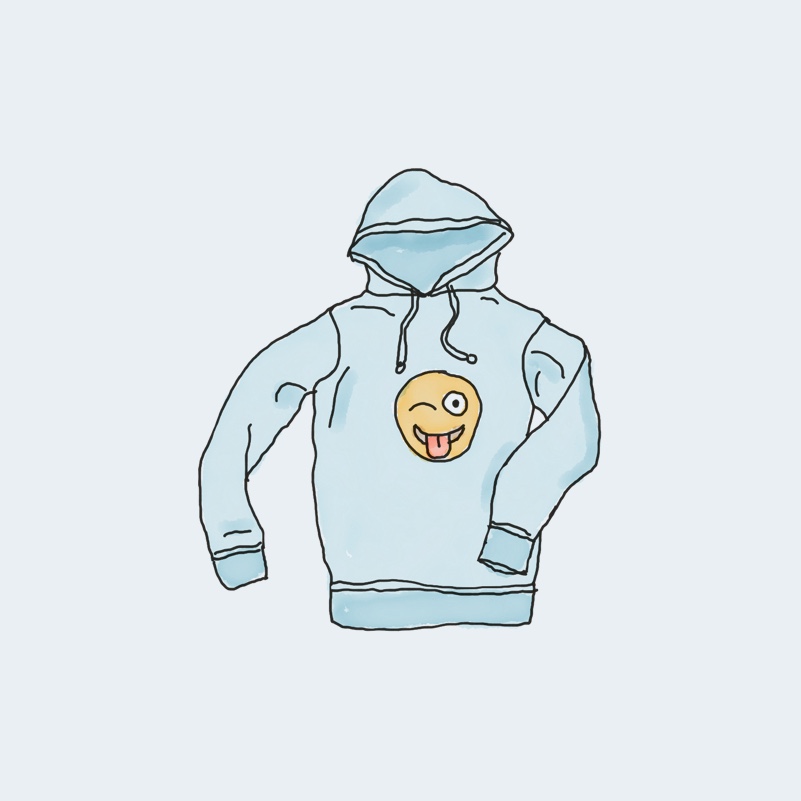 Dummy Hoodie - Blue AP4235