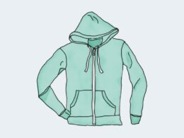 Dummy Hoodie with Zipper PW8489